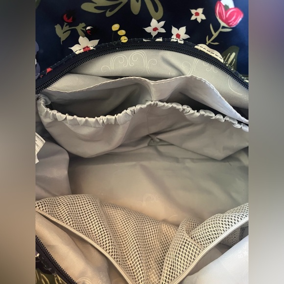 JuJuBe Encore Tote Diaper Bag- Midnight Posy - Picture 5 of 14
